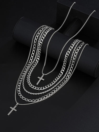 Men’s Stainless Steel Jewelry Set